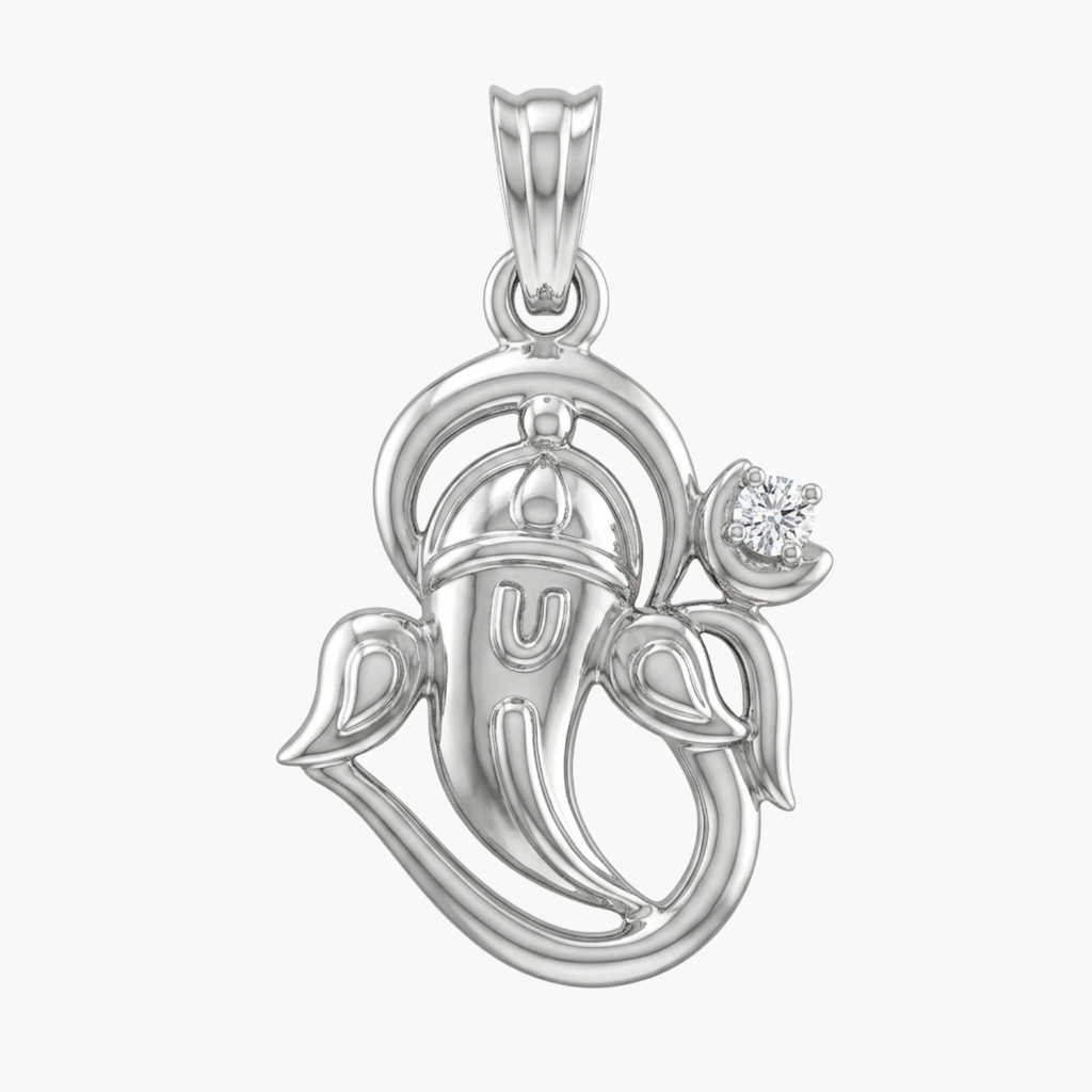 Silver Shri Ganesha Pendant