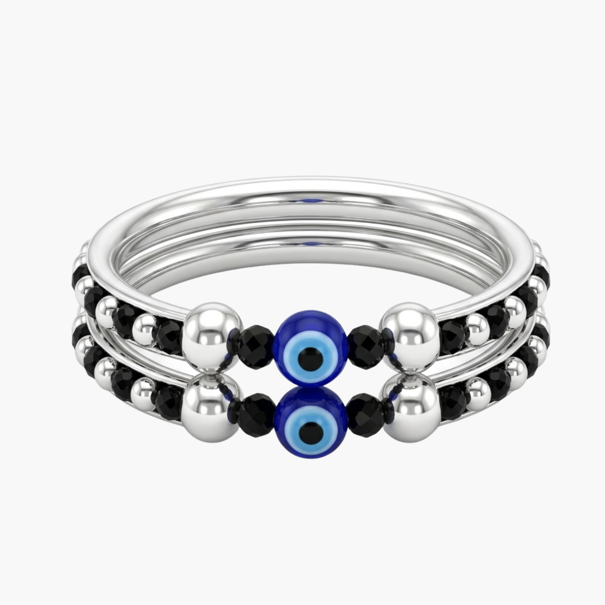 Silver Nazariya Kids Bangle Main image