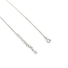 Sylvory 925 Sterling Silver Evil-Eye Heart Necklace