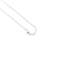 Sylvory 925 Sterling Silver Clover Magnet Necklace