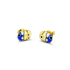 Sylvory 925 Sterling Silver Stuart and Bob Minion Studs