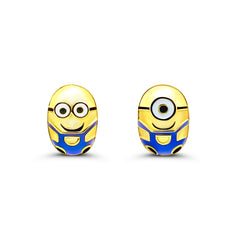 Sylvory 925 Sterling Silver Stuart and Bob Minion Studs