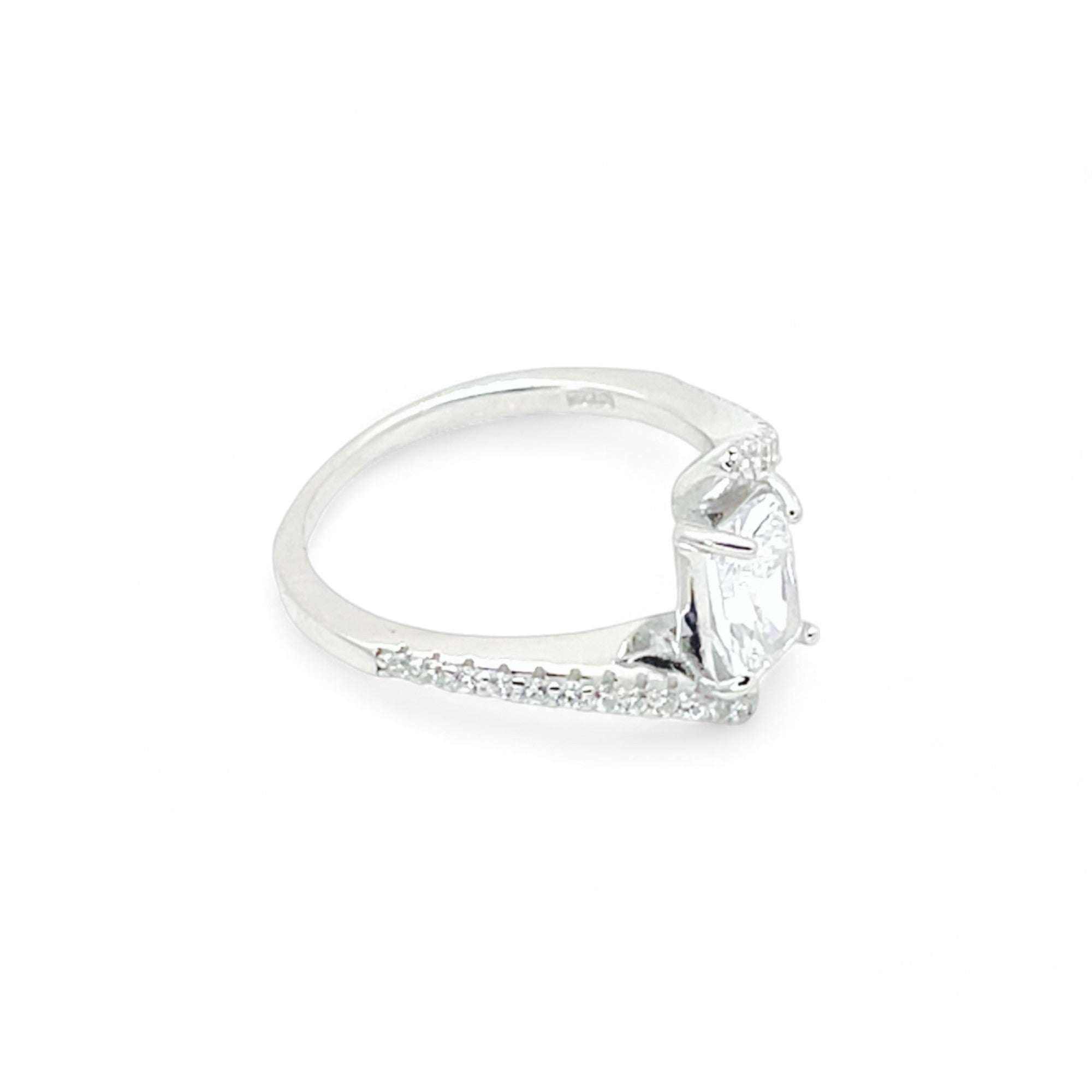 Sylvory 925 Sterling Silver Ethereal Twist Ring