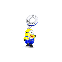 Sylvory 925 Sterling Silver Stuart Minion Charm