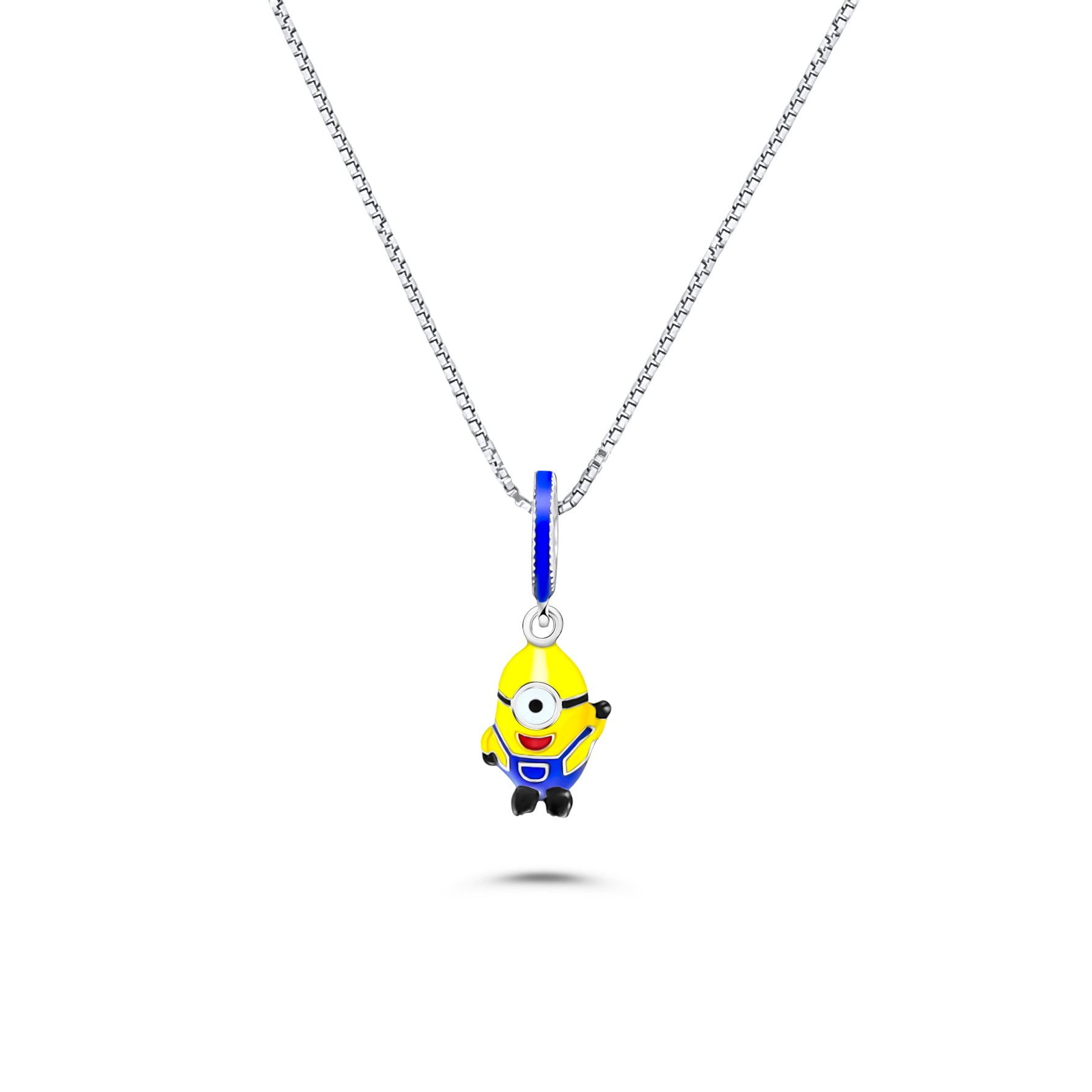 Sylvory 925 Sterling Silver Stuart Minion Charm