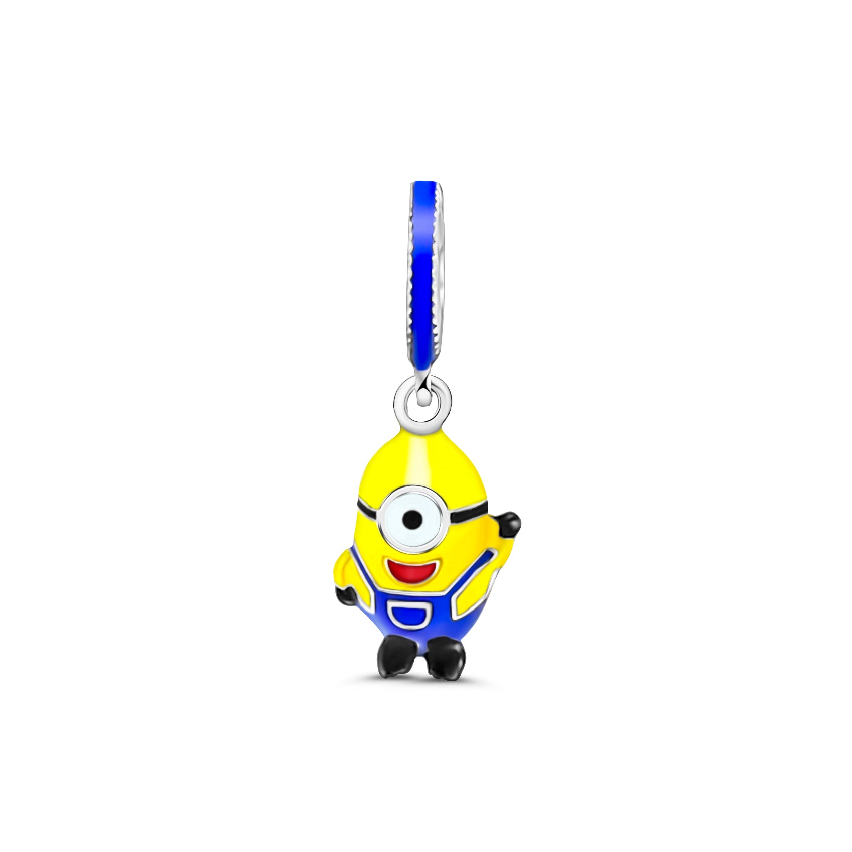 Sylvory 925 Sterling Silver Stuart Minion Charm