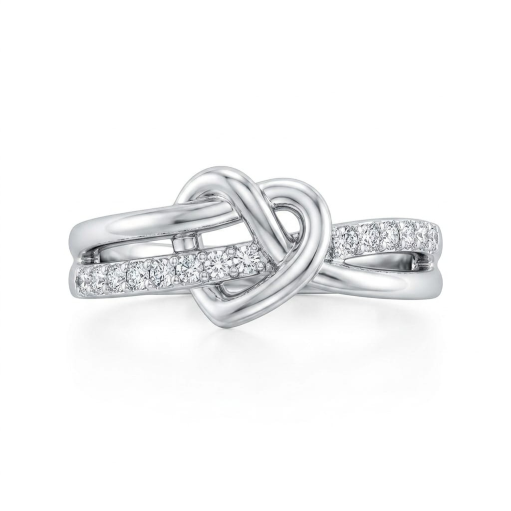 Silver Eternal Knot Ring
