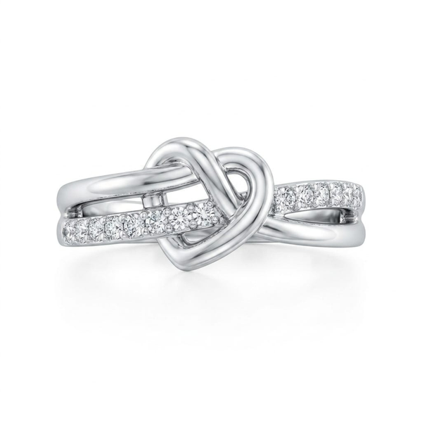 Silver Eternal Knot Ring