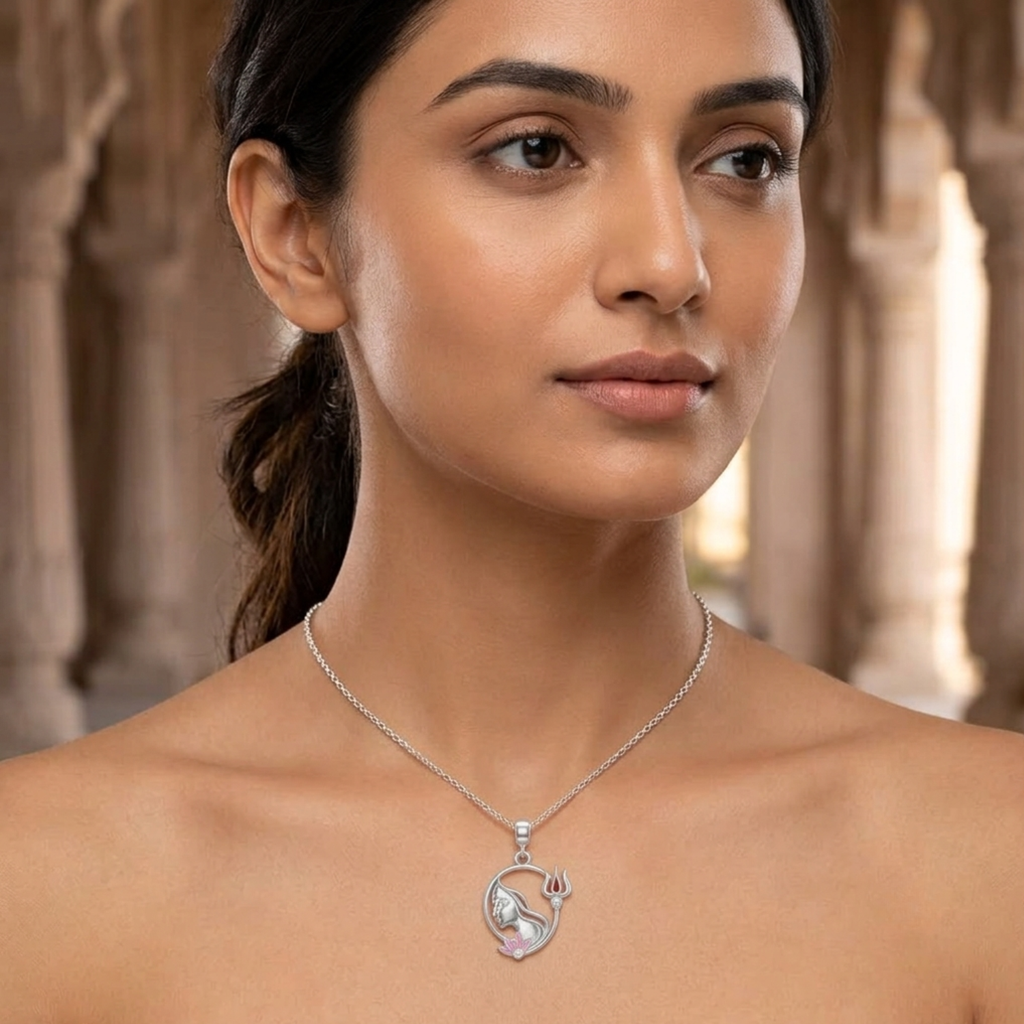 Silver Shakti Within Charm