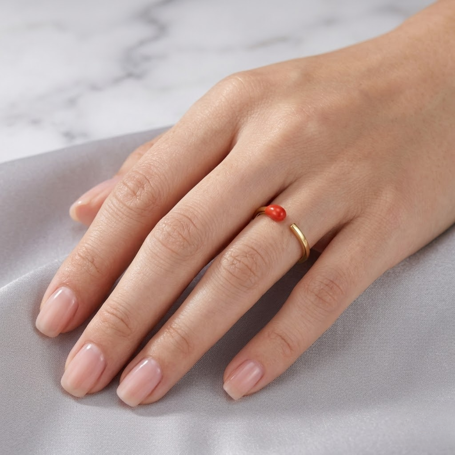 Silver Ember MatchStick Ring Secondary image