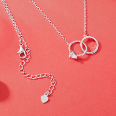 Sylvory 925 Sterling Silver Bound by Love Necklace