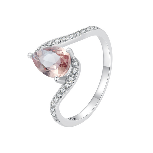 Sylvory 925 Sterling Silver MystiColor Stone Ring