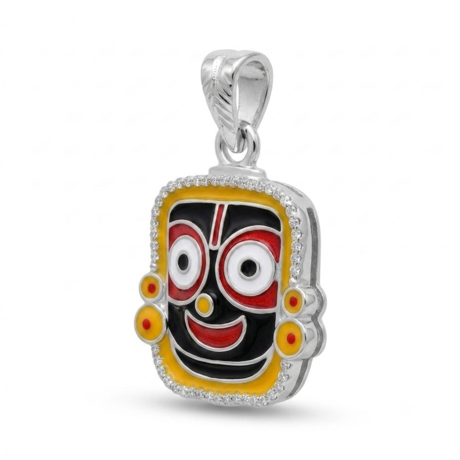 Silver Jagannath Mahaprabhu  Pendant