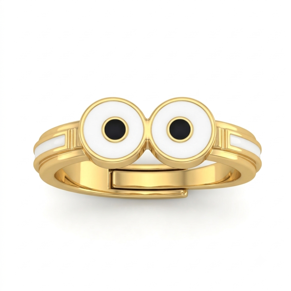 Silver Bob Minion Compact Ring