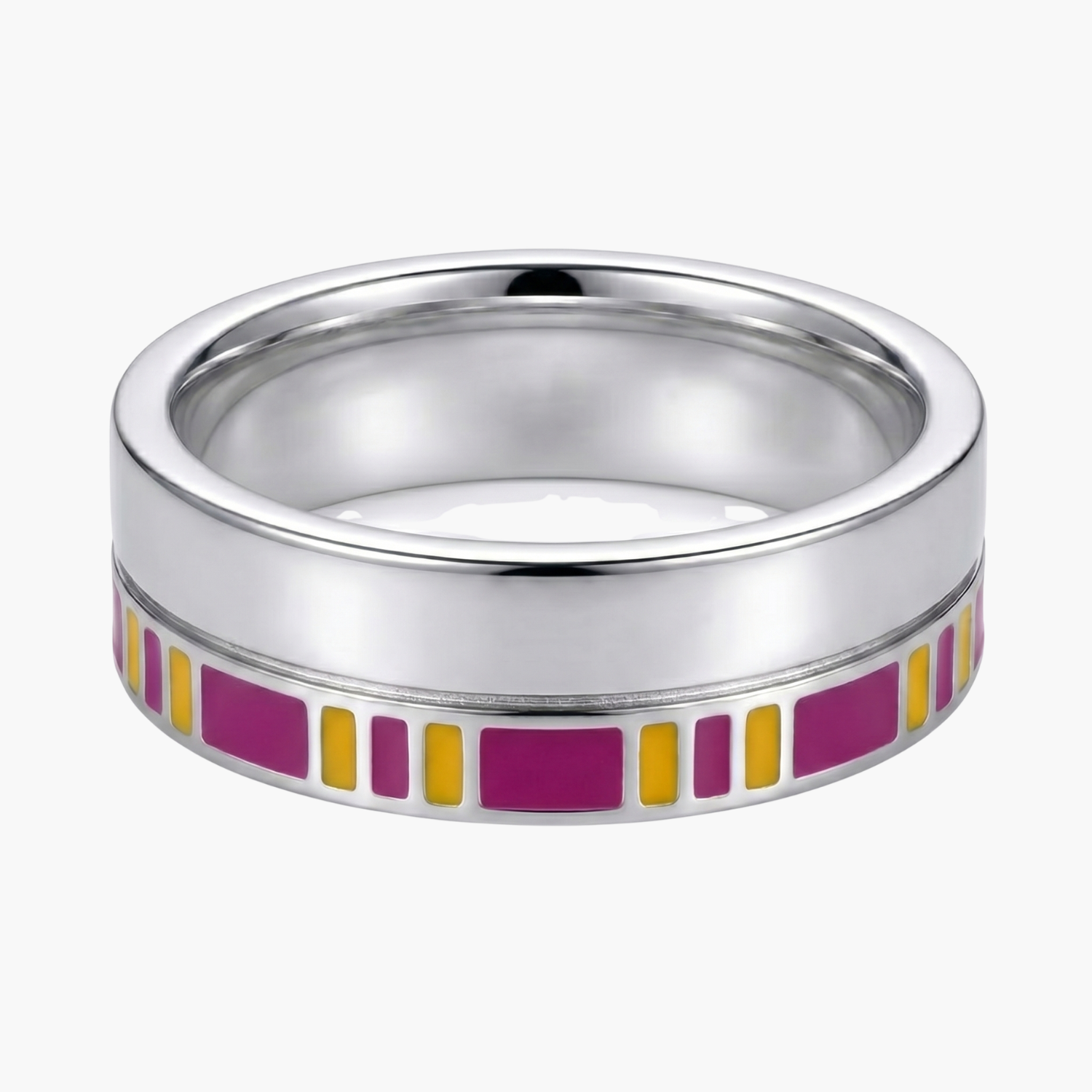 Silver Gryffindor Spirit Band Ring