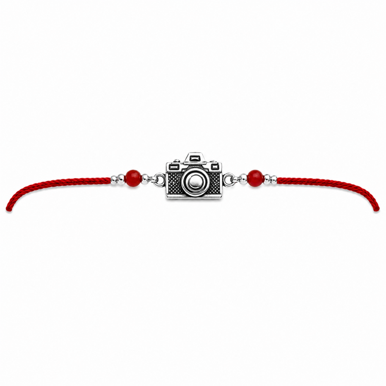 Silver Camera Rakhi
