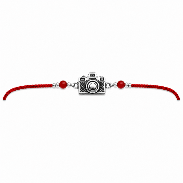 Silver Camera Rakhi