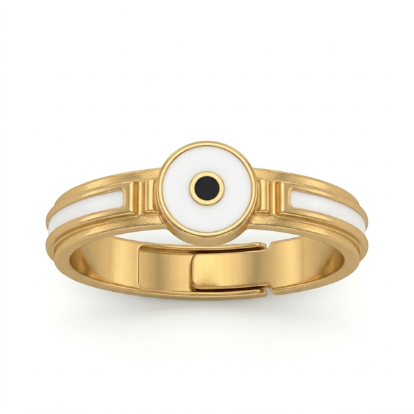 Silver Stuart Minion Compact Ring