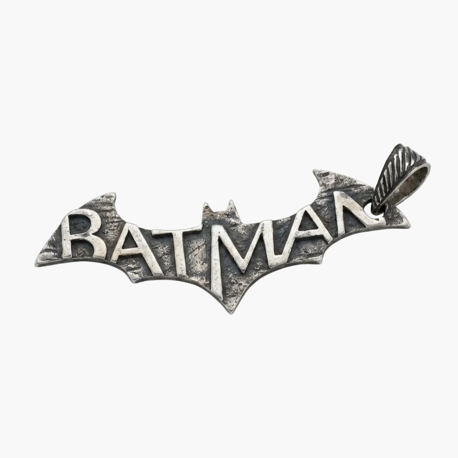 Silver Batman Emblem Pendant Main image