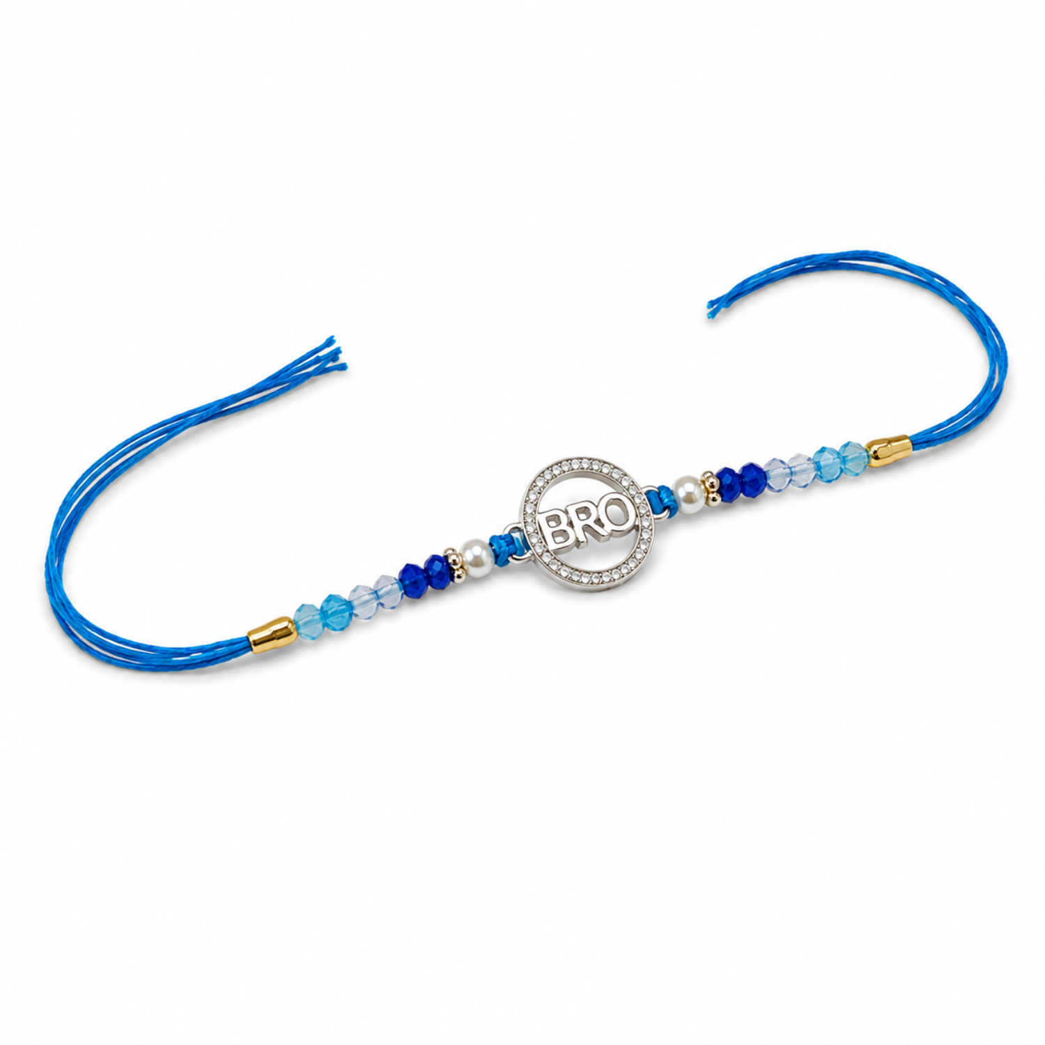 Silver Best Bro Rakhi