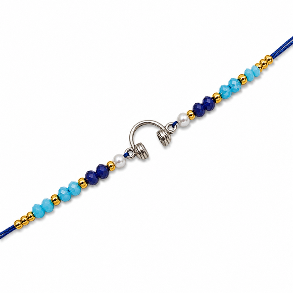 Silver Music Lover Rakhi