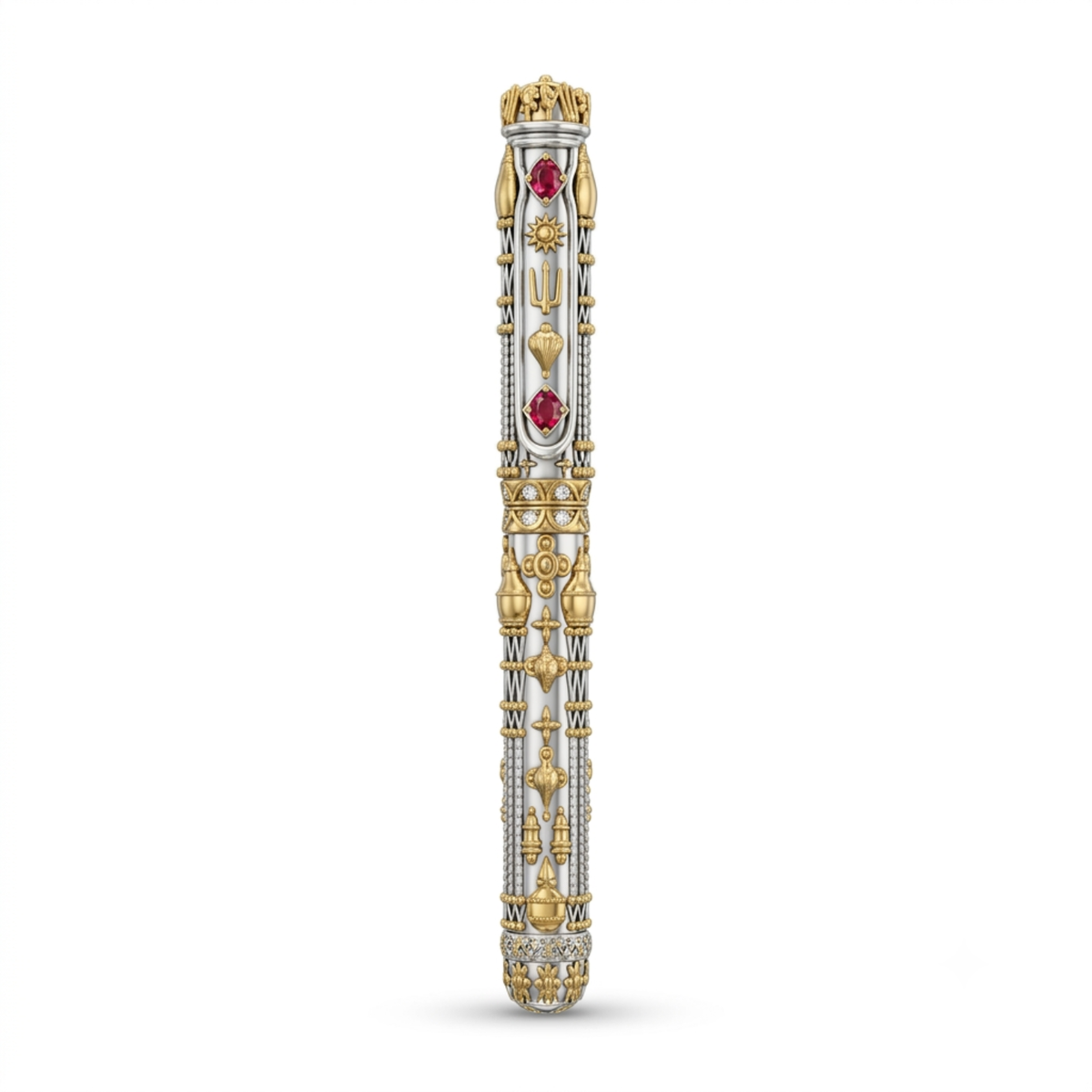 Silver Temple Majesty Pen