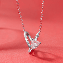 Sylvory 925 Sterling Silver Bound by Love Necklace