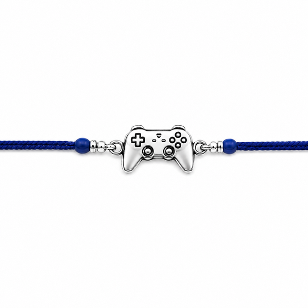 Silver Gaming Controller Rakhi