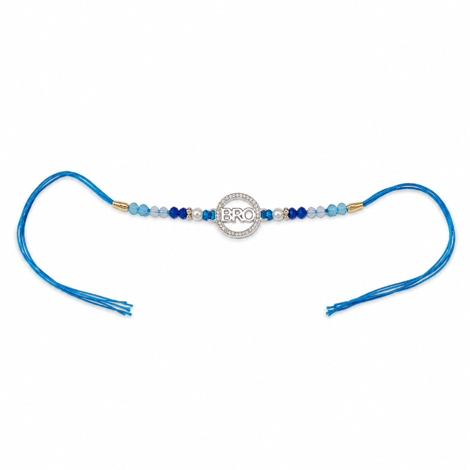 Silver Best Bro Rakhi