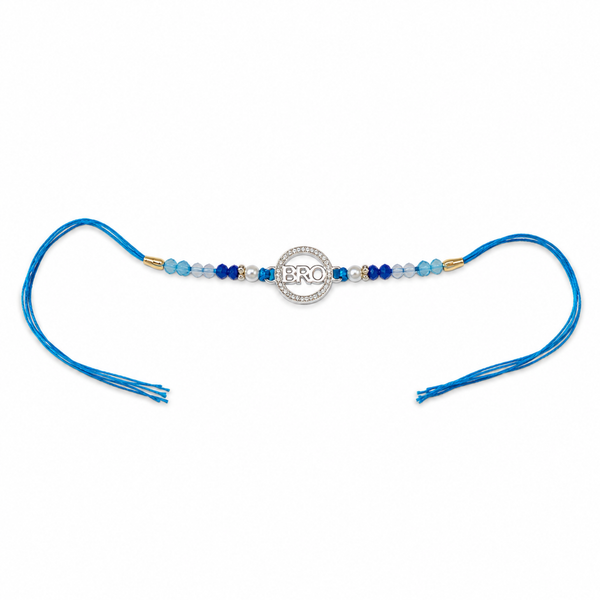 Silver Best Bro Rakhi