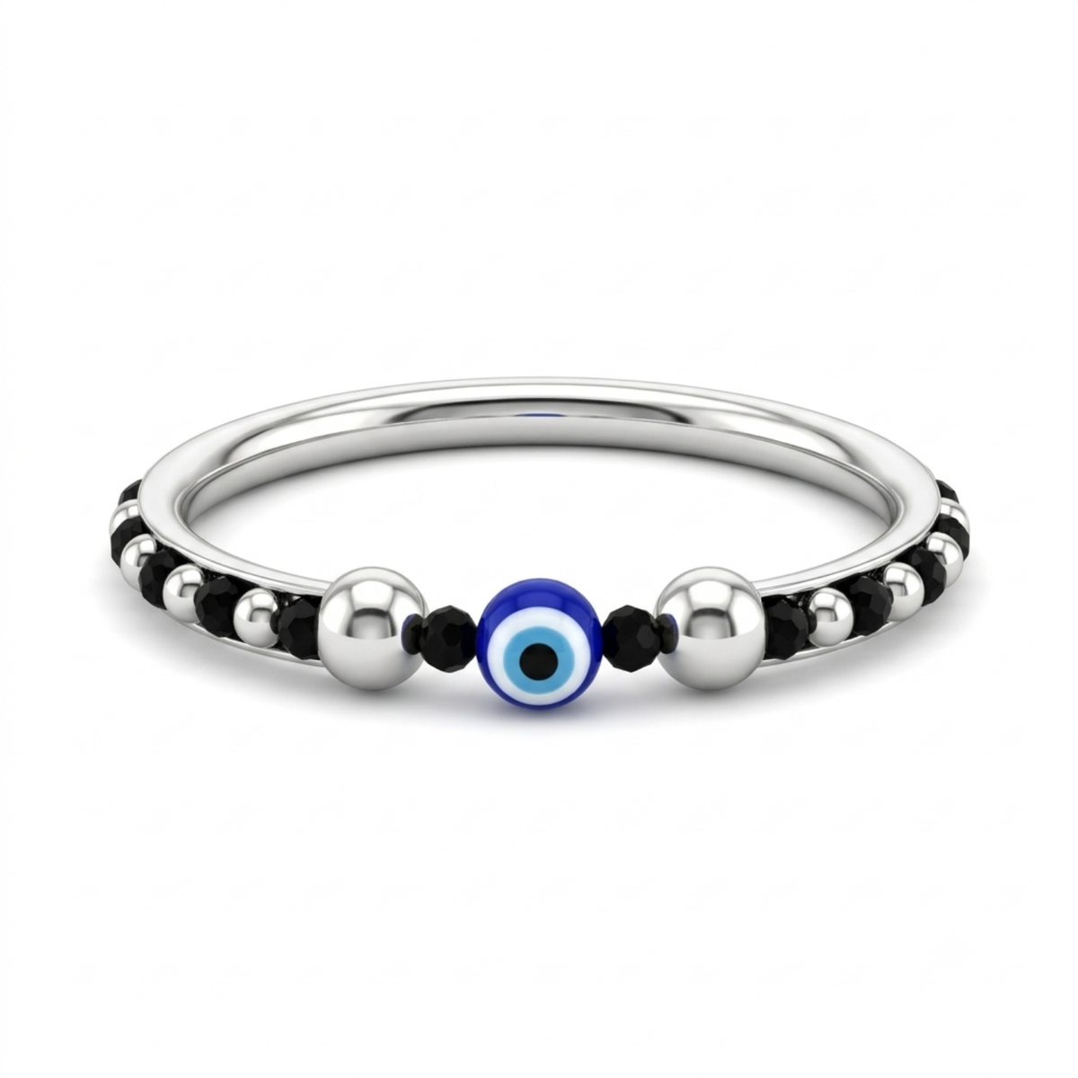 Silver Nazariya Kids Bangle