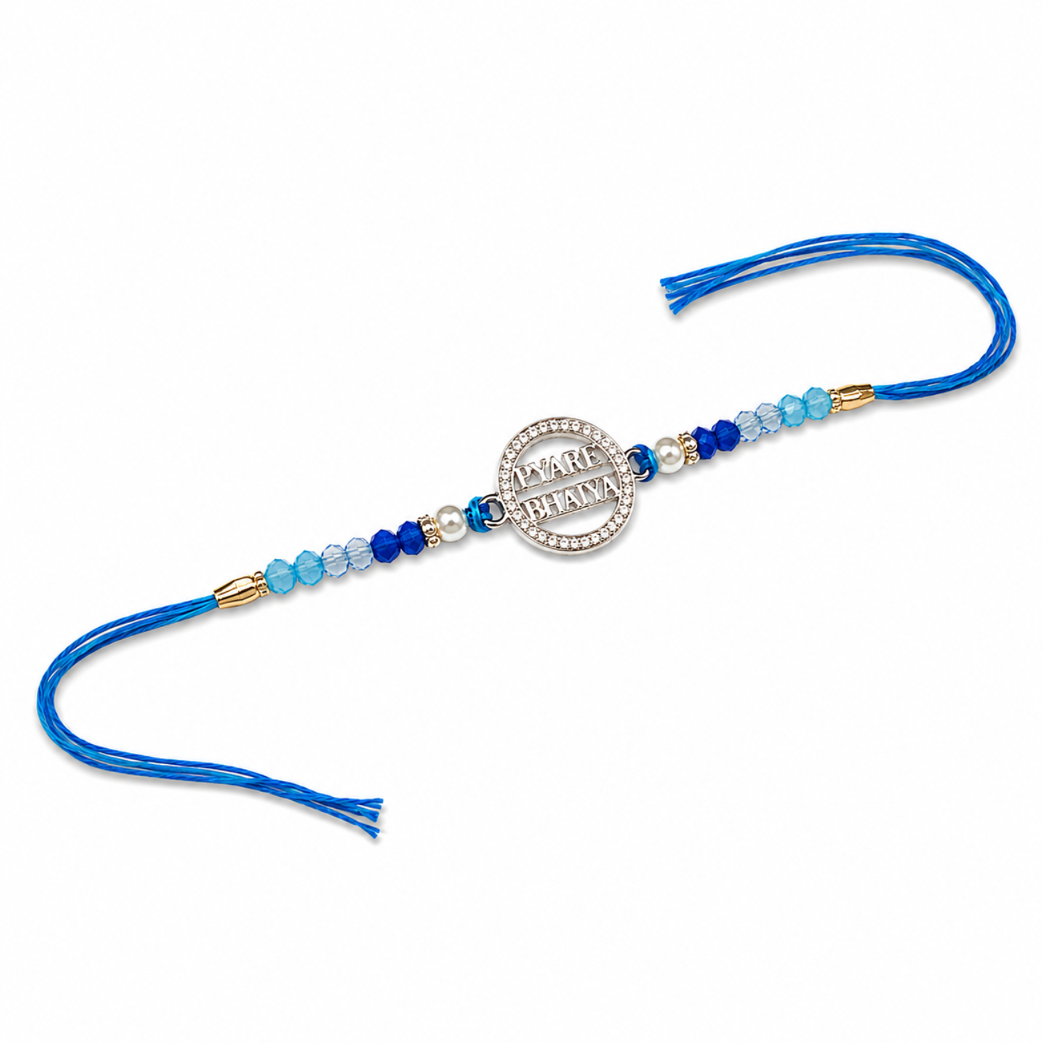 Silver Pyare Bhaiya Silver Rakhi