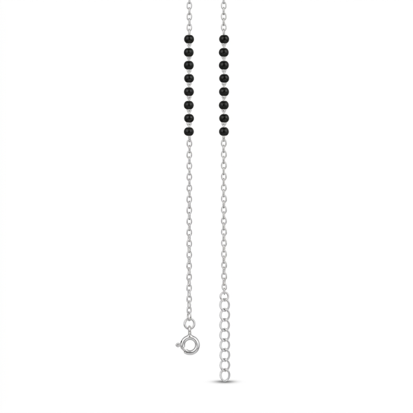 Silver Infinity Evil Eye Mangalsutra