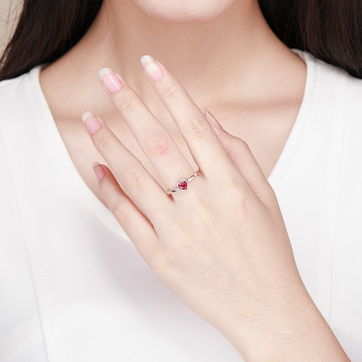 Silver Arrow of Love Two way Ring Secondary image