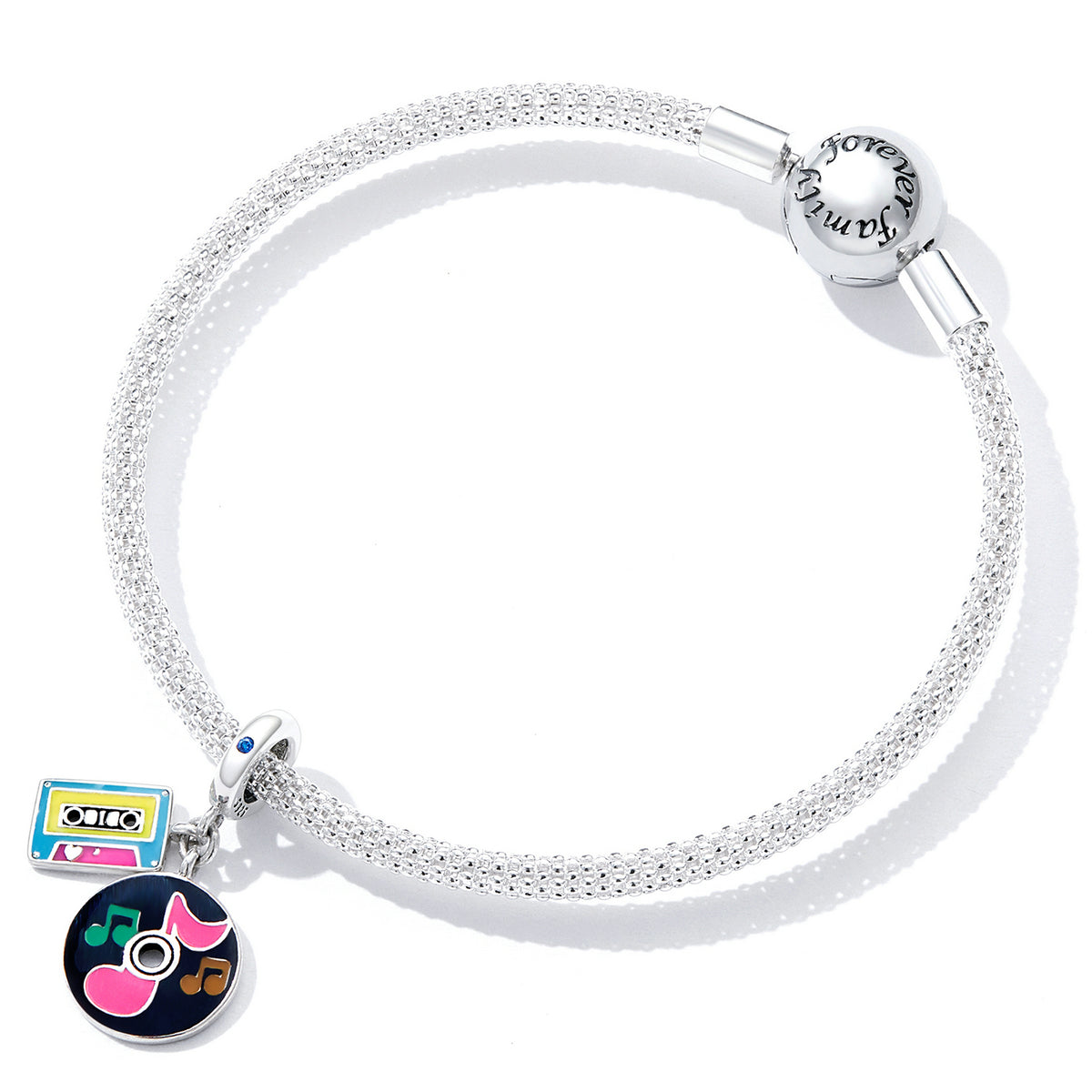 Silver Audio Memories Charm Secondary image