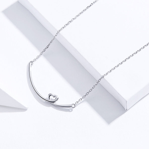 "Sylvory 925 Sterling Silver Blissful Love Necklace"