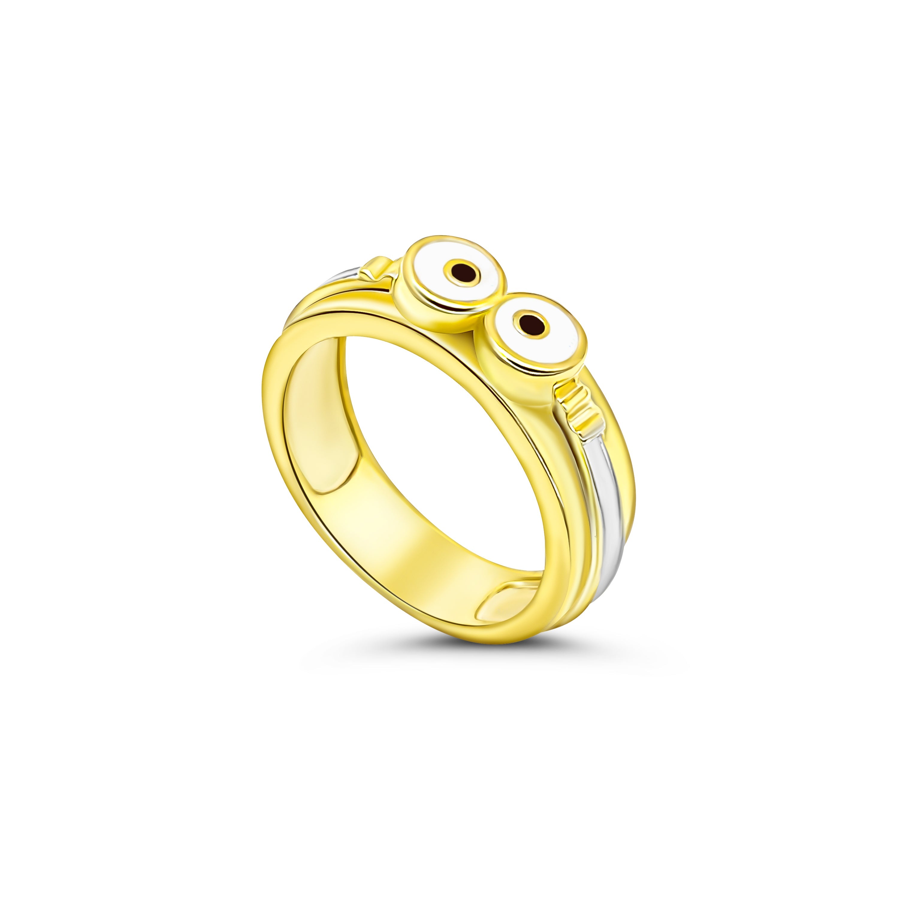 Silver Bob Minion Ring Secondary image