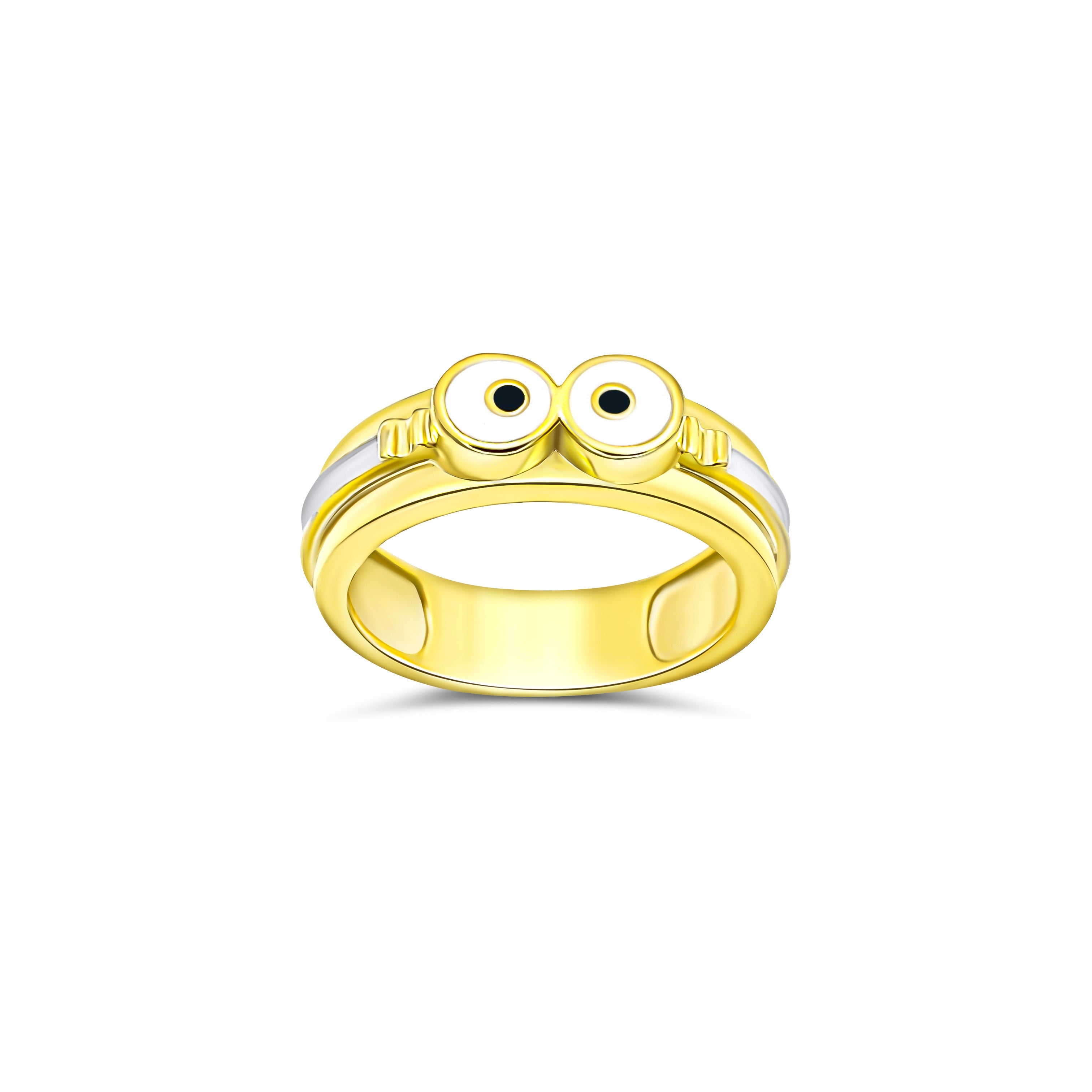 "Sylvory 925 Sterling Silver Bob Minion Ring"