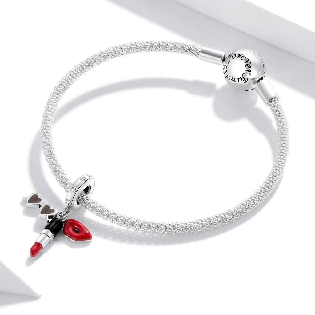 "Sylvory 925 Sterling Silver Bold Beauties Treble Charm"