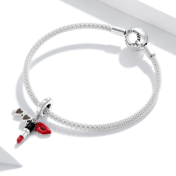 "Sylvory 925 Sterling Silver Bold Beauties Treble Charm"