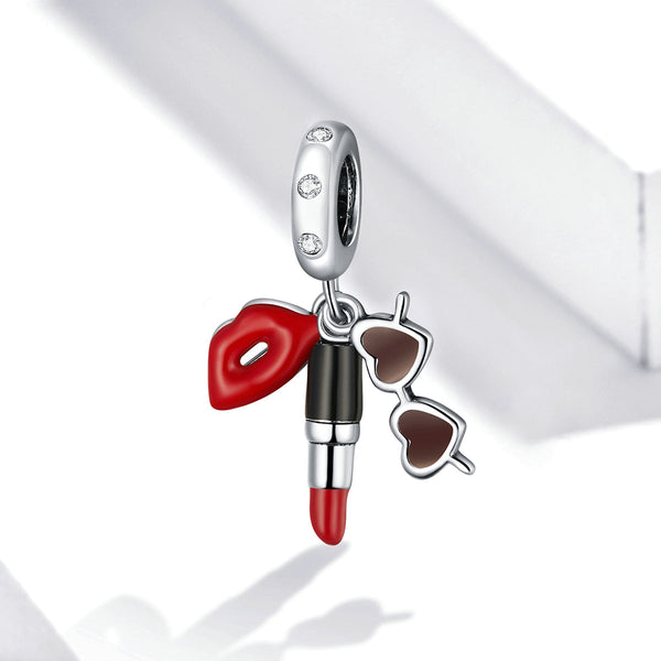 "Sylvory 925 Sterling Silver Bold Beauties Treble Charm"