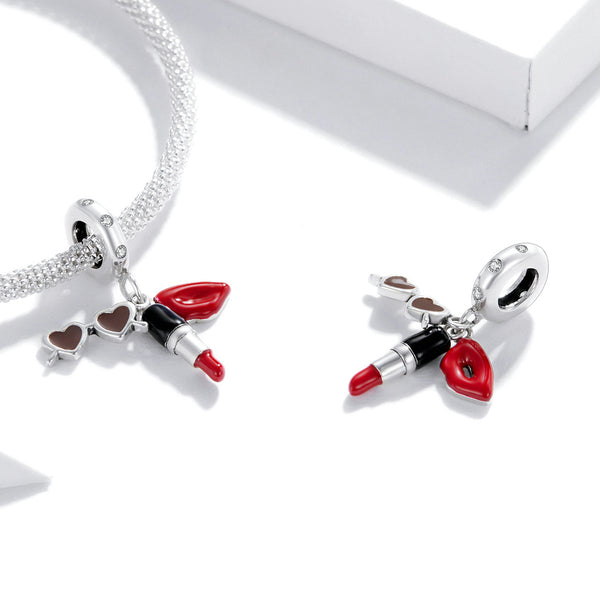 "Sylvory 925 Sterling Silver Bold Beauties Treble Charm"