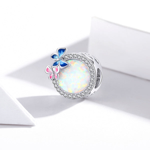 "Sylvory 925 Sterling Silver Butterfly Opulence Charm"