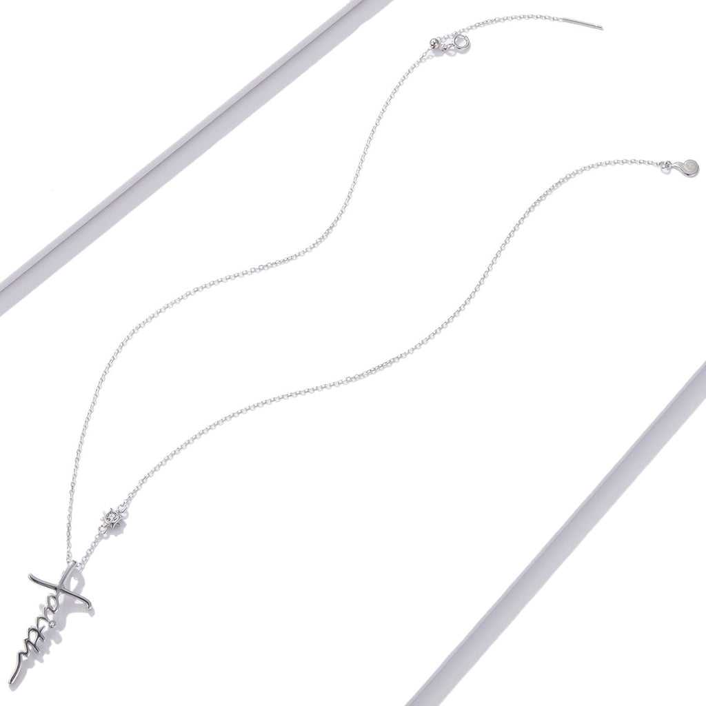 "Sylvory 925 Sterling Silver Divine Faith Necklace"