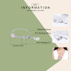 "Sylvory 925 Sterling Silver Eternal Lock and Key Chain Ring"