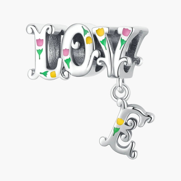 Silver Eternal Love Charm in 925 Sterling Silver by Sylvory