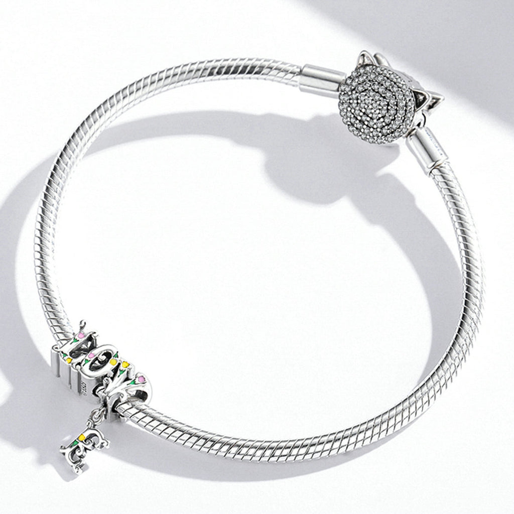 "Sylvory 925 Sterling Silver Eternal Love Charm"