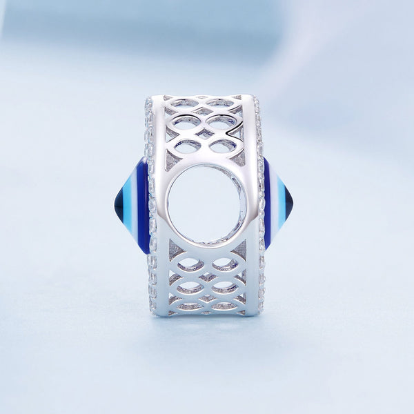 "Sylvory 925 Sterling Silver Evil Eye Ward Charm"
