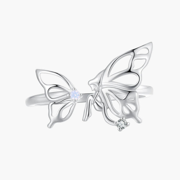 Silver Fairy's Enchantment Ring in 925 Sterling Silver by Sylvory