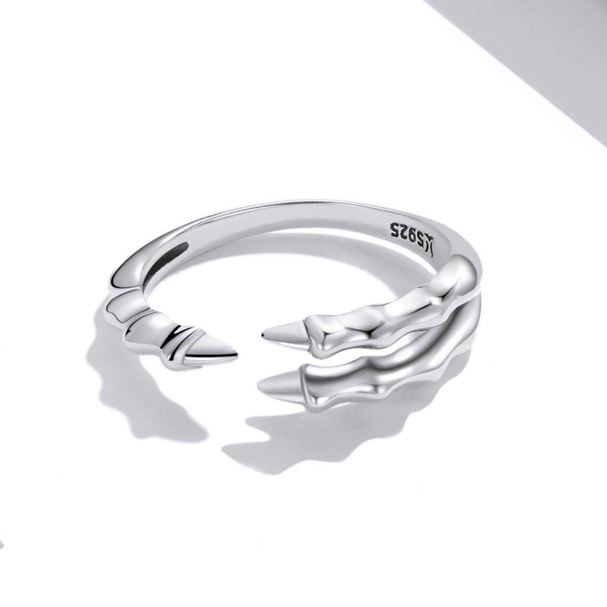 "Sylvory 925 Sterling Silver Fierce Talon Ring"